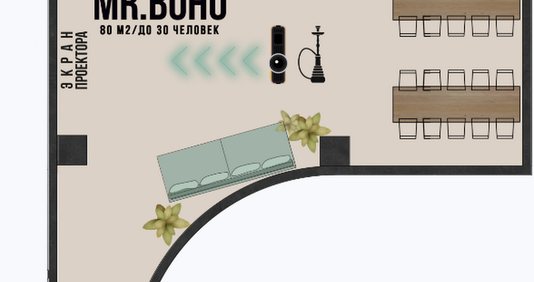Фото №6 зала Rubin Loft на Кожевенной
