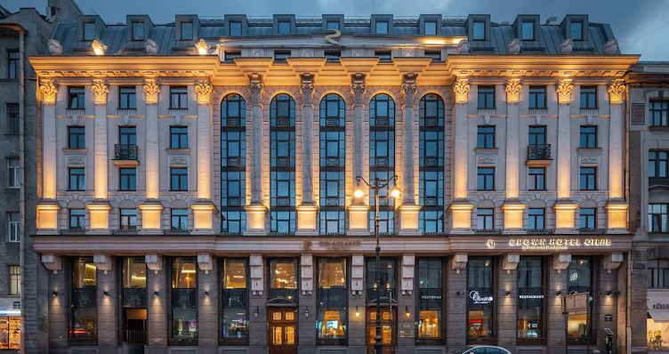 Фото №1 зала Crown Hotel