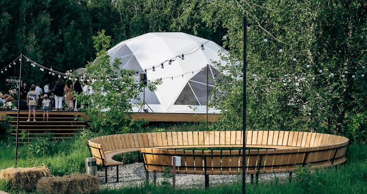 Фото №14 зала SVIYAGA glamp