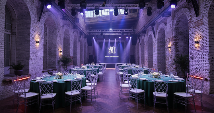 Фото №1 зала LOFT HALL